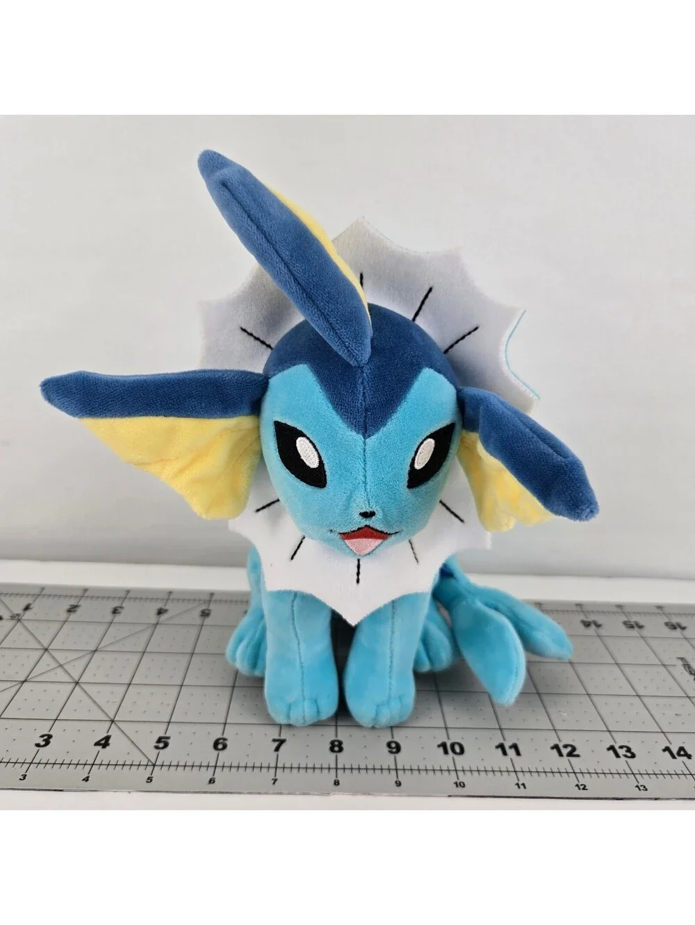 Pokemon Vaporeon Plush 2023 Nintendo Game Freak Blue Eeveelution 10